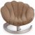 Variation Marron du produit Lit pour animaux de compagnie et fauteuil suspendu SHELL CARAMEL de la marque Tavo
