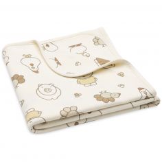 Couverture en jersey Miffy Family Farm (75 x 100 cm) - Jollein