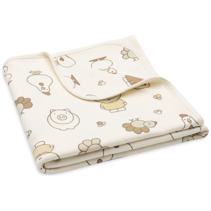 Couverture en jersey Miffy Family Farm (75 x 100 cm) Jollein Produit 1