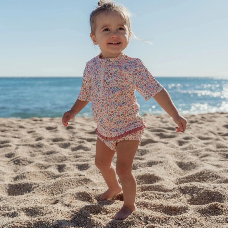 Maillot de bain couche Dreamy Flowerfield (6-12 mois) Little Dutch Ambiance 2