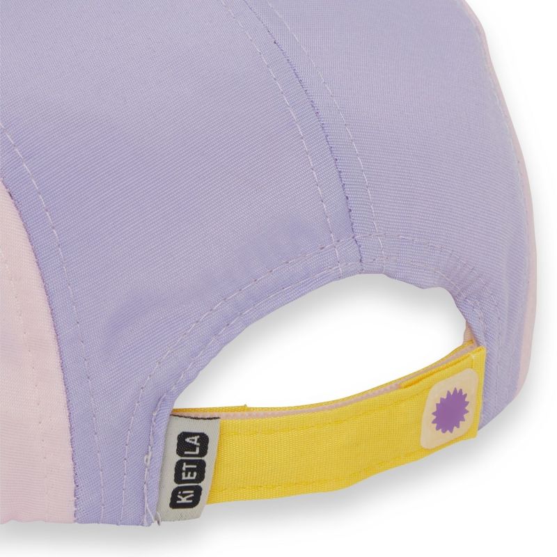 Casquette anti-UV Vibe Panel Violet (2-4 ans) KI et LA Produit 7