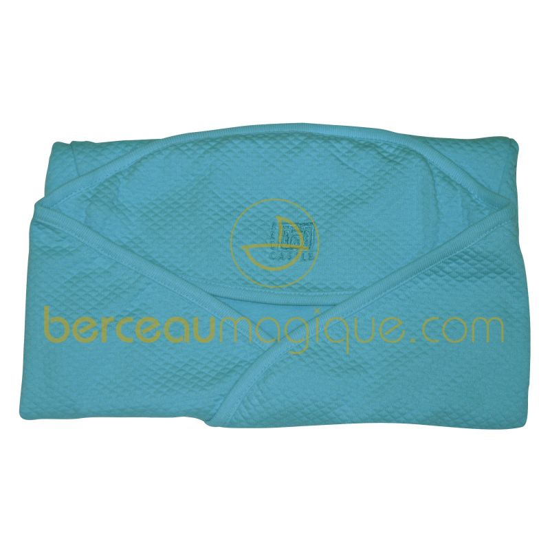 Babynomade fleur de coton turquoise (taille 1 :  66 x 85 cm) Red Castle