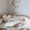 Drap housse de matelas cododo Ivory Powder Babyshower Ambiance 2