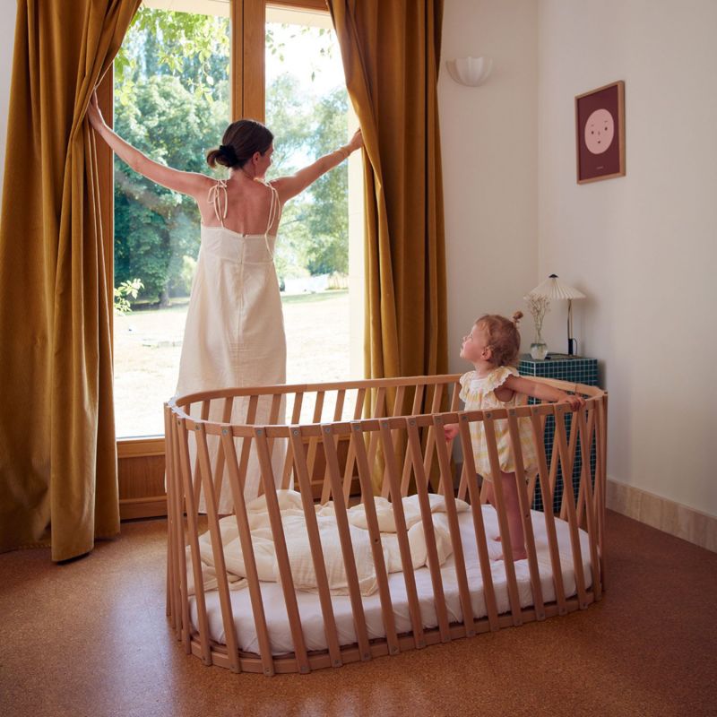 Extension pour lit évolutif Lugo avec matelas (70 x 140 cm) Charlie Crane Ambiance 7