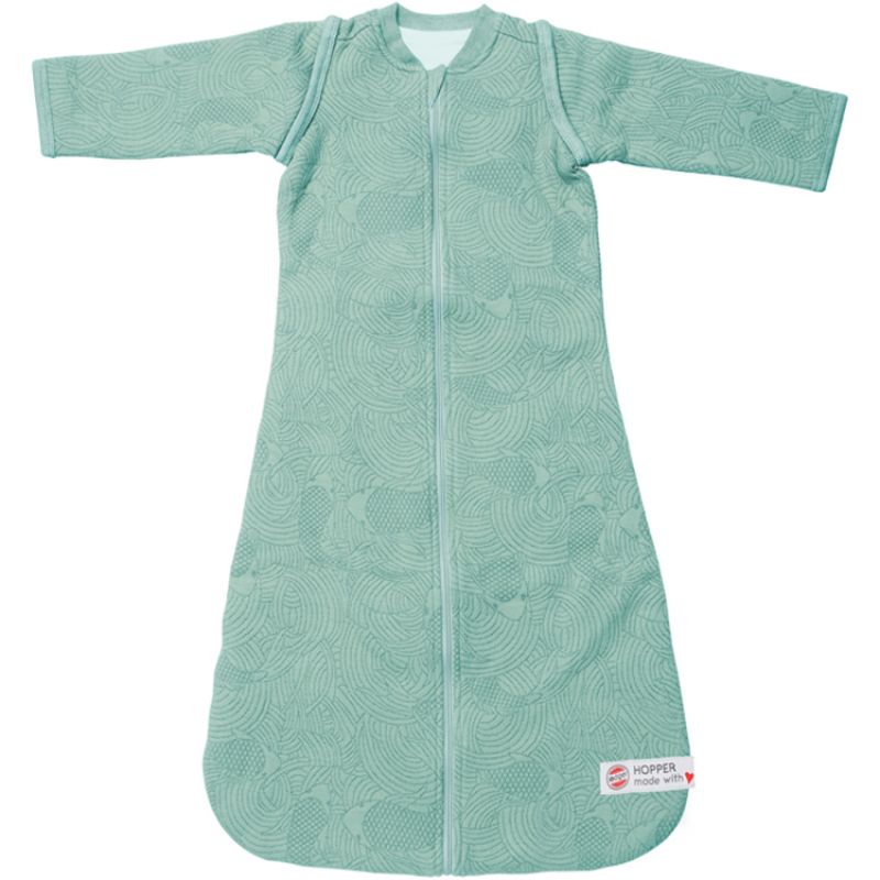 Gigoteuse chaude à manches Empire Silt green vert TOG 2,3 (80 cm) Lodger