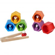 Jeu de pince Nids d'abeilles - Plan Toys