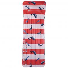 Matelas aquatique Baleine rouge et blanc - Swim Essentials