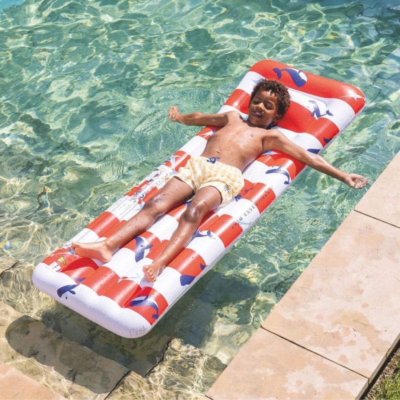 Matelas aquatique Baleine rouge et blanc Swim Essentials Ambiance 6