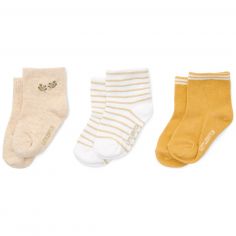 Lot de 3 paires de chaussettes (Taille 1 - 44-56) - Little Dutch