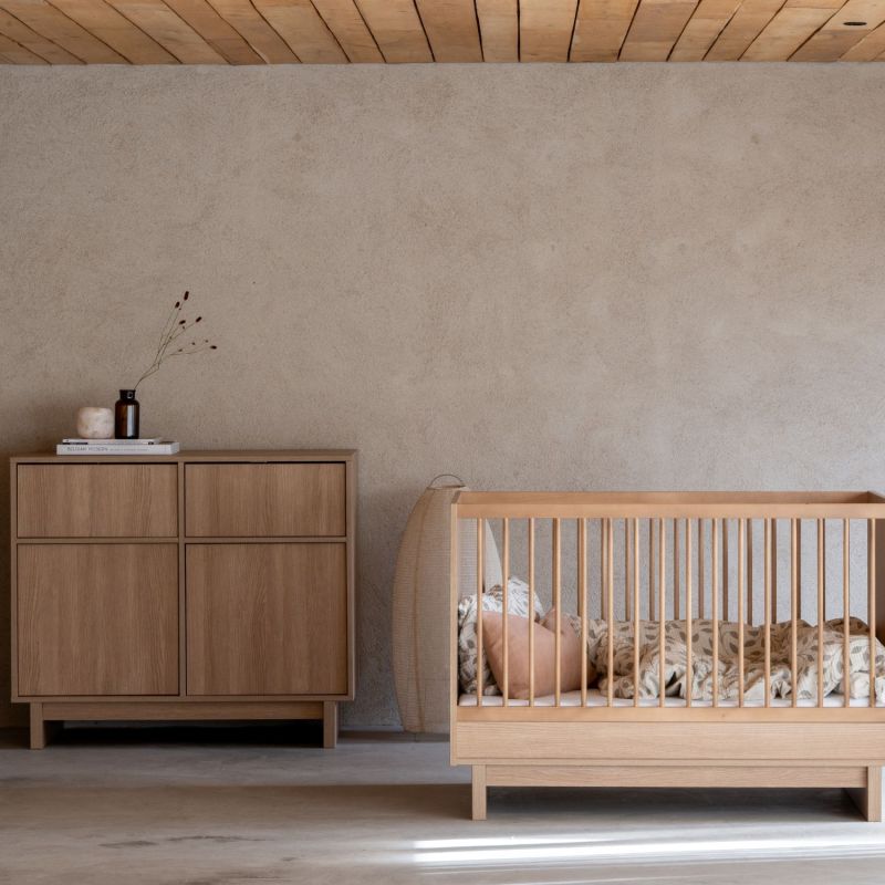 Lit évolutif Kyo Honey Ash (70 x 120 cm) Quax Ambiance 2