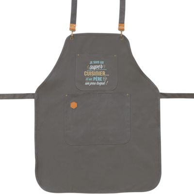 Tablier de cuisine Je suis un super cuisinier