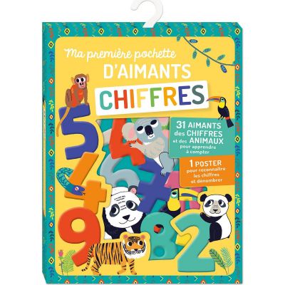 Ma pochette d'aimants Chiffres  par Auzou Editions