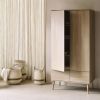 Armoire 2 portes Flow Honey Ash  par Quax