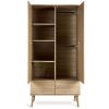 Armoire 2 portes Flow Honey Ash  par Quax