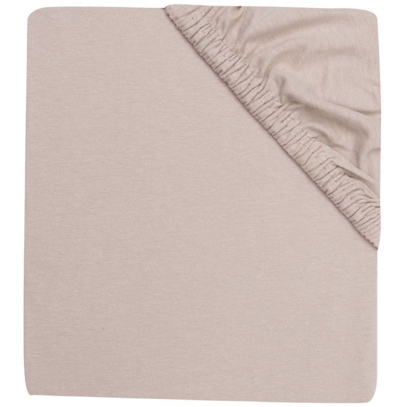 Drap housse en jersey Silk Rose (70 x 140 cm) Jollein Produit 1