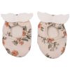 Chaussons avec ailes d'ange gaze de coton fleurs BB & Co Produit 1