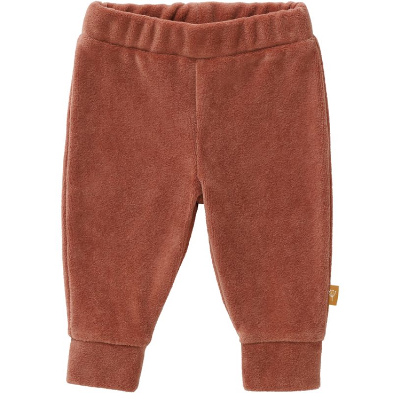 Pantalon de pyjama en velours bio Copper (3-6 mois : 60 à 67 cm) Fresk