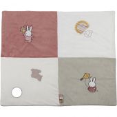 Tapis de parc Miffy fluffy rose (80 x 100 cm)