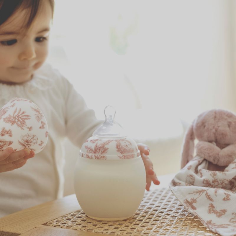 Coffret Biberon et doudou X Tartine et Chocolat Terracotta Elhée Ambiance 4