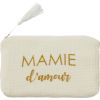 Trousse cadeau Mamie d'amour gaze de coton écru BB & Co Produit 1