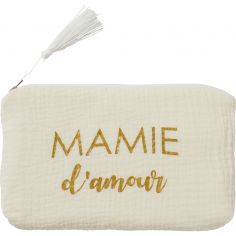 Trousse cadeau Mamie d'amour gaze de coton Ivoire - BB & Co