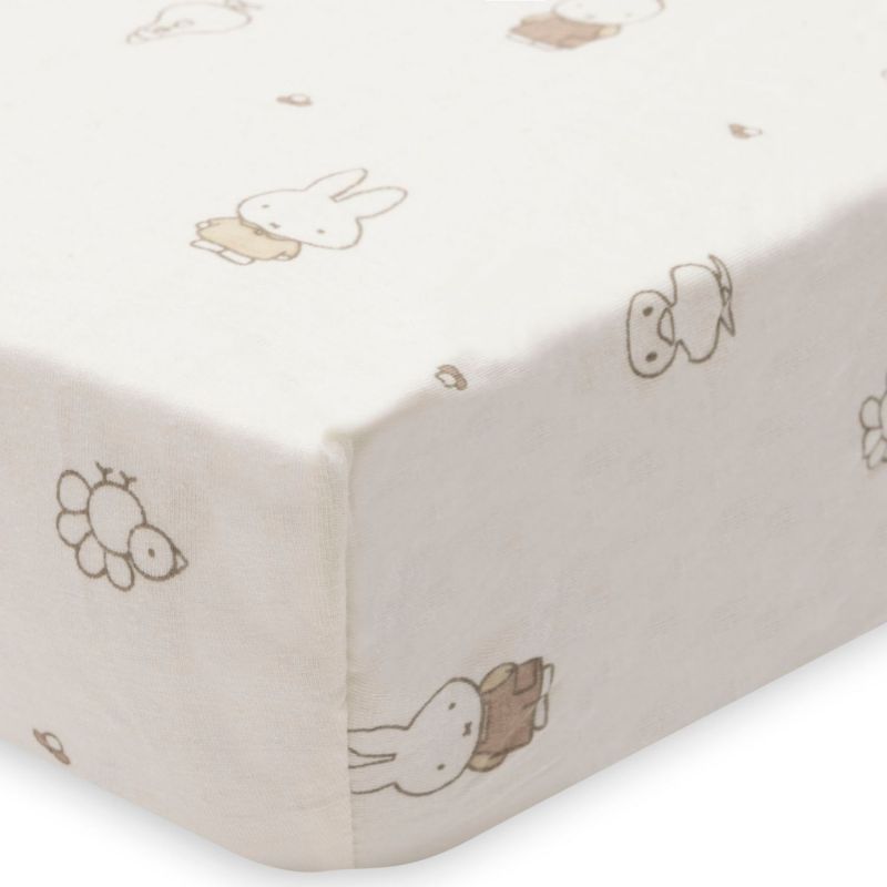 Drap housse en jersey Miffy Family Farm (60 x 120 cm) Jollein Produit 3