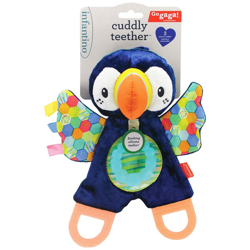 Doudou dentition Macareux Infantino Packaging 4