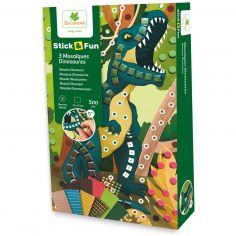 Coffret 3 mosaïques Dinosaures - Sycomore