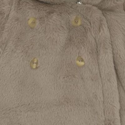 Combinaison pilote angora Beige (0-3 mois)