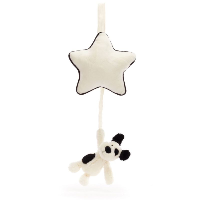 Peluche musicale Chien noir et crème (30 cm) Jellycat Produit 2