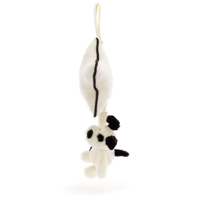 Peluche musicale Chien noir et crème (30 cm) Jellycat Produit 3