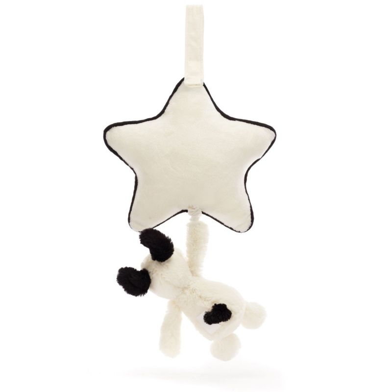 Peluche musicale Chien noir et crème (30 cm) Jellycat Produit 4