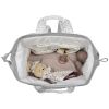 Sac à dos à langer Little Bloom Fleurs Gris Pasito a pasito Produit 4