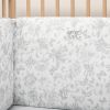 Tour de lit adaptable Toile de Jouy gris Tartine et Chocolat Ambiance 4