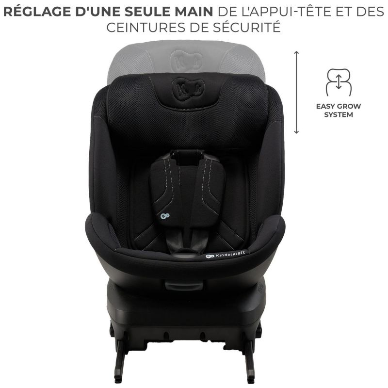 Siège auto Xpedition 3 i-Size Black (groupe 1-2-3) Kinderkraft Produit 7