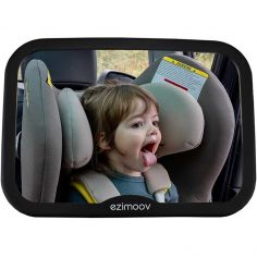 Rétroviseur de voiture pour bébé - Caméra HD de 12,7 cm - Moniteur pour  nouveau-né et enfant - Vision nocturne - Vue arrière - Écran de sécurité  pour bébé : : Bébé et Puériculture