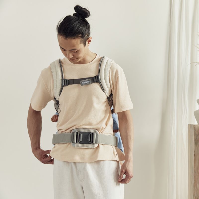 Porte-bébé Harmony en Mesh 3D crème - Reconditionné BabyBjörn Produit 6