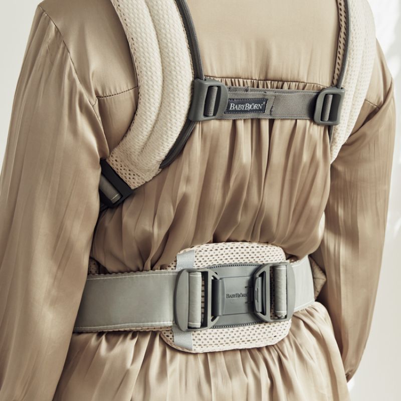 Porte-bébé Harmony en Mesh 3D crème - Reconditionné BabyBjörn Produit 7