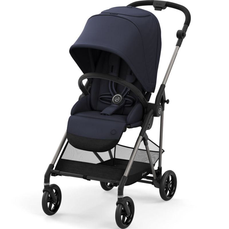 Poussette Melio 2 TPE Navy Blue (Gold) Cybex