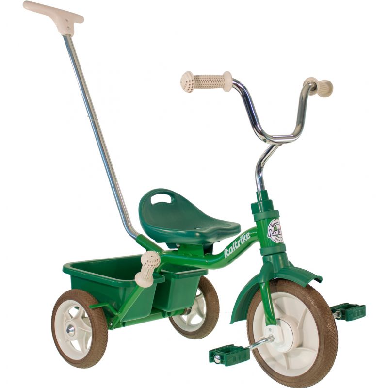 Tricycle Passenger avec panier arrière amovible vert Italtrike