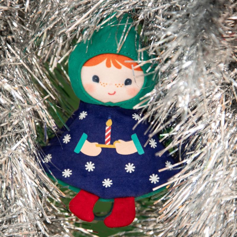 Lutin de Noël à suspendre Titti Lilliputiens Ambiance 2