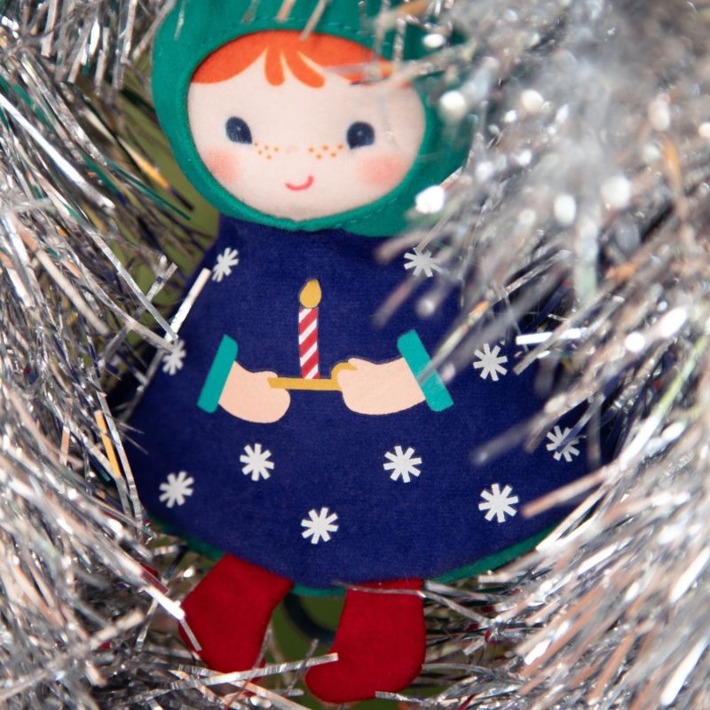 Lutin de Noël à suspendre Titti Lilliputiens Ambiance 5