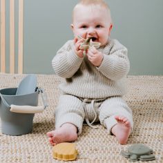 Set de plage gris (5 pièces)