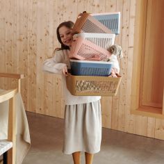 Lot de 4 paniers de rangement Makeeva S Sandy