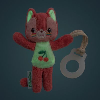 Doudou attache sucette Jeanne Mini ami de la nuit