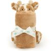 Doudou plat Bashful Girafe (34 cm)  par Jellycat