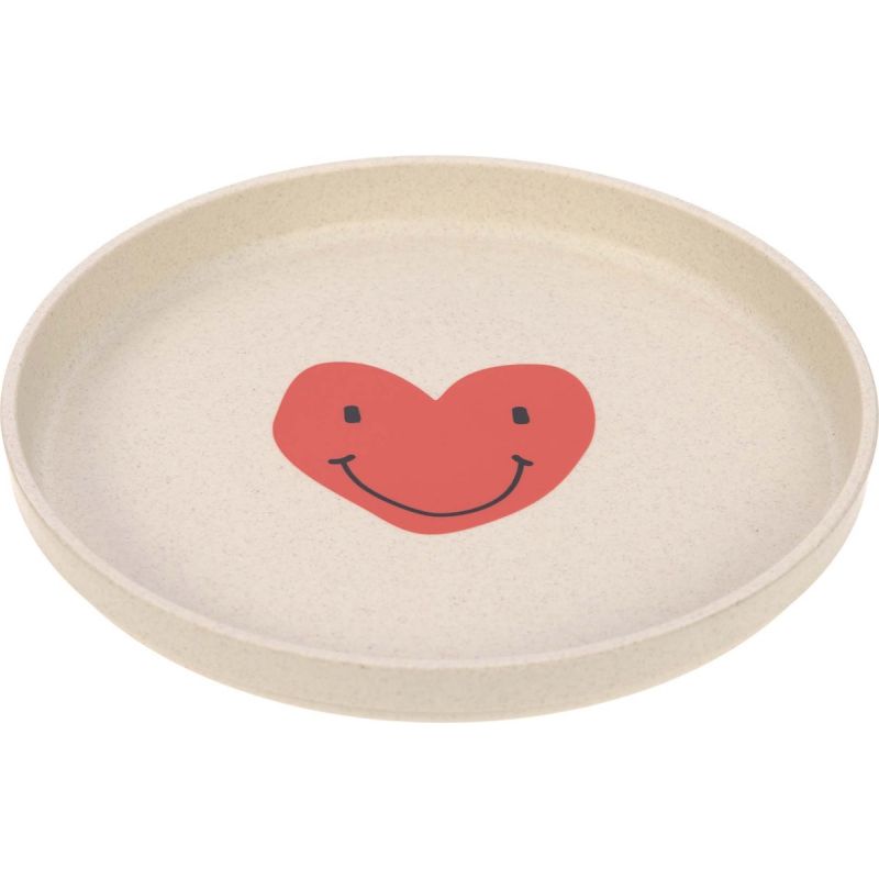 Assiette Happy Rascals Coeur lavande Lässig Produit 1 grande taille