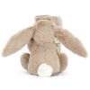 Doudou plat Lapin en fleurs Beige Jellycat Produit 4