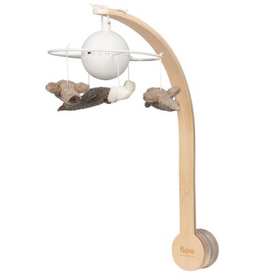 Mobile pour bébé en bois Liva Oie blanc