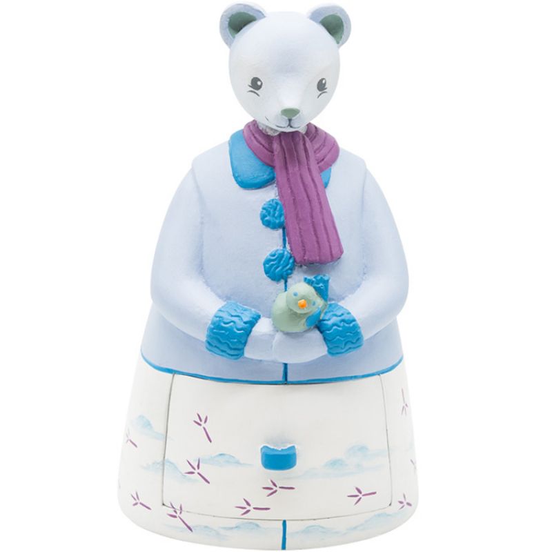 Boîte à bijoux Les Z'écrins M. Ours L'oiseau bateau